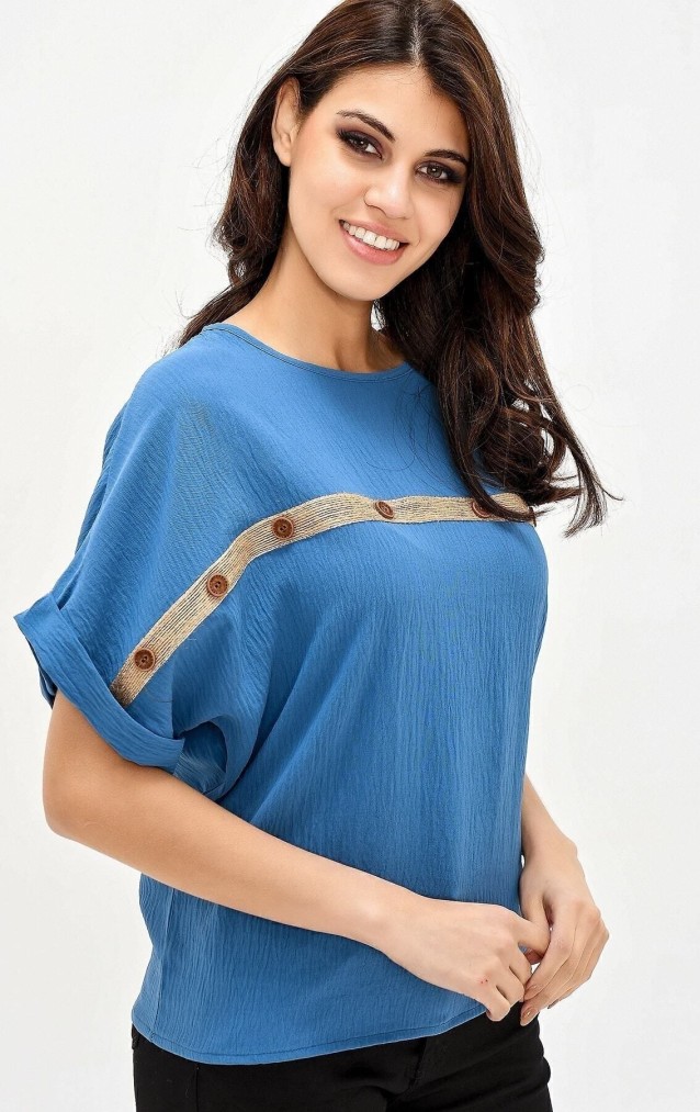 Pasaklı Giyim Kadın Bluz 2851176 İndigo