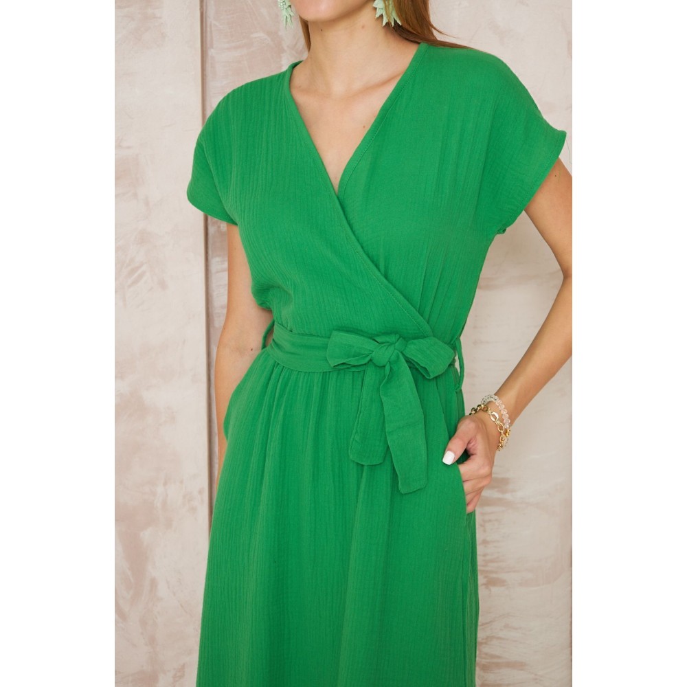 Pasaklı Giyim Pasaklı Giyim Kadın %100 Pamuk Müslin Elbise Benetton - Premium Kadın Giyim