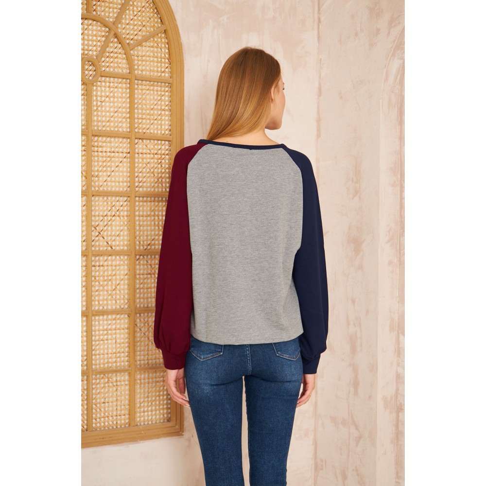 Pasaklı Giyim Pasaklı Giyim Kadın Sweatshirt Gri - Premium Kadın Giyim