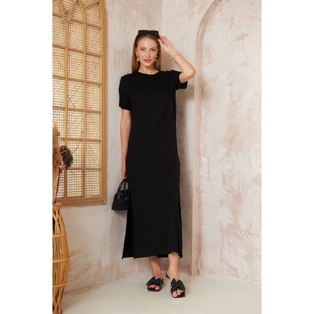 Pasaklı Giyim Pasaklı Giyim Kadın Omzu Düğmeli Siyah - Premium Kadın Giyim