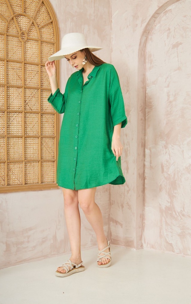 Pasaklı Giyim Kadın Tunik Elbise 3582341 Yeşil