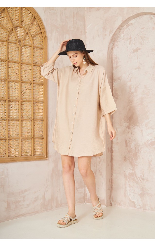 Pasaklı Giyim Kadın Tunik Elbise 3582341 Taş