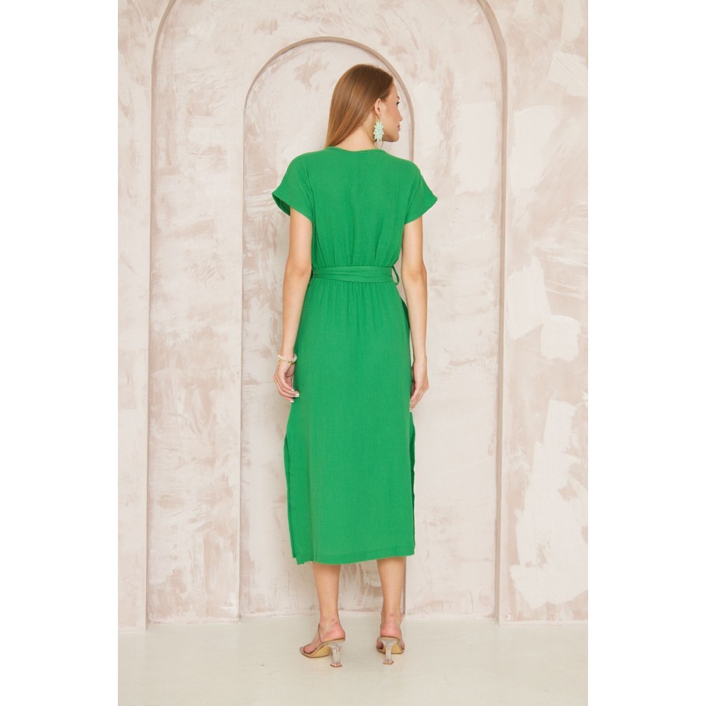 Pasaklı Giyim Pasaklı Giyim Kadın %100 Pamuk Müslin Elbise Benetton - Premium Kadın Giyim