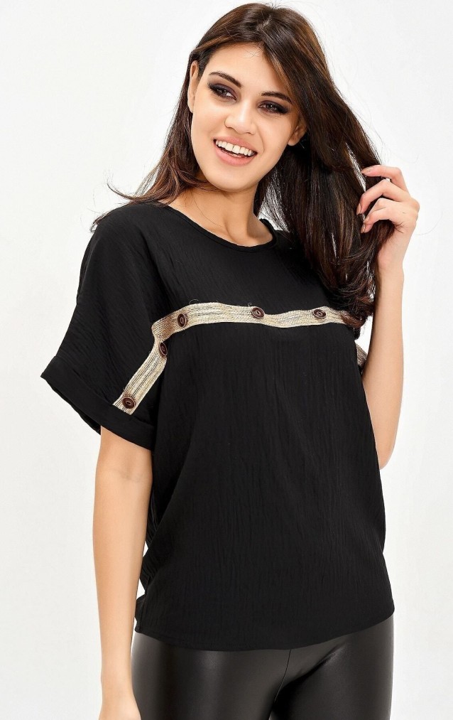 Pasaklı Giyim Kadın Bluz 2851176 Siyah