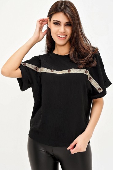 Pasaklı Giyim Kadın Bluz 2851176 Siyah