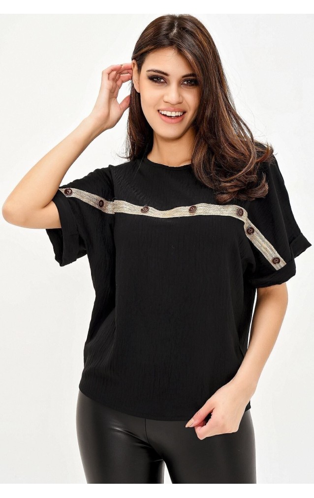 Pasaklı Giyim Kadın Bluz 2851176 Siyah