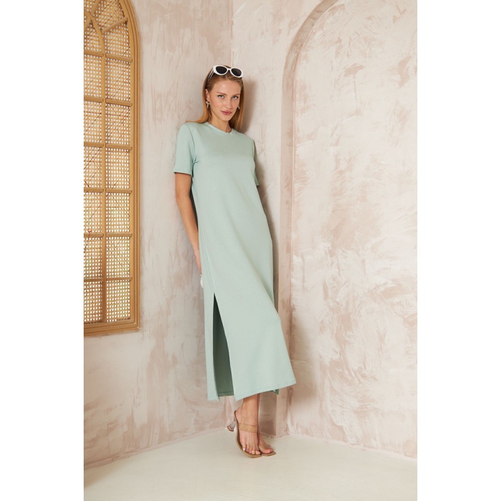 Pasaklı Giyim Pasaklı Giyim Kadın Omzu Düğmeli Mint - Premium Kadın Giyim