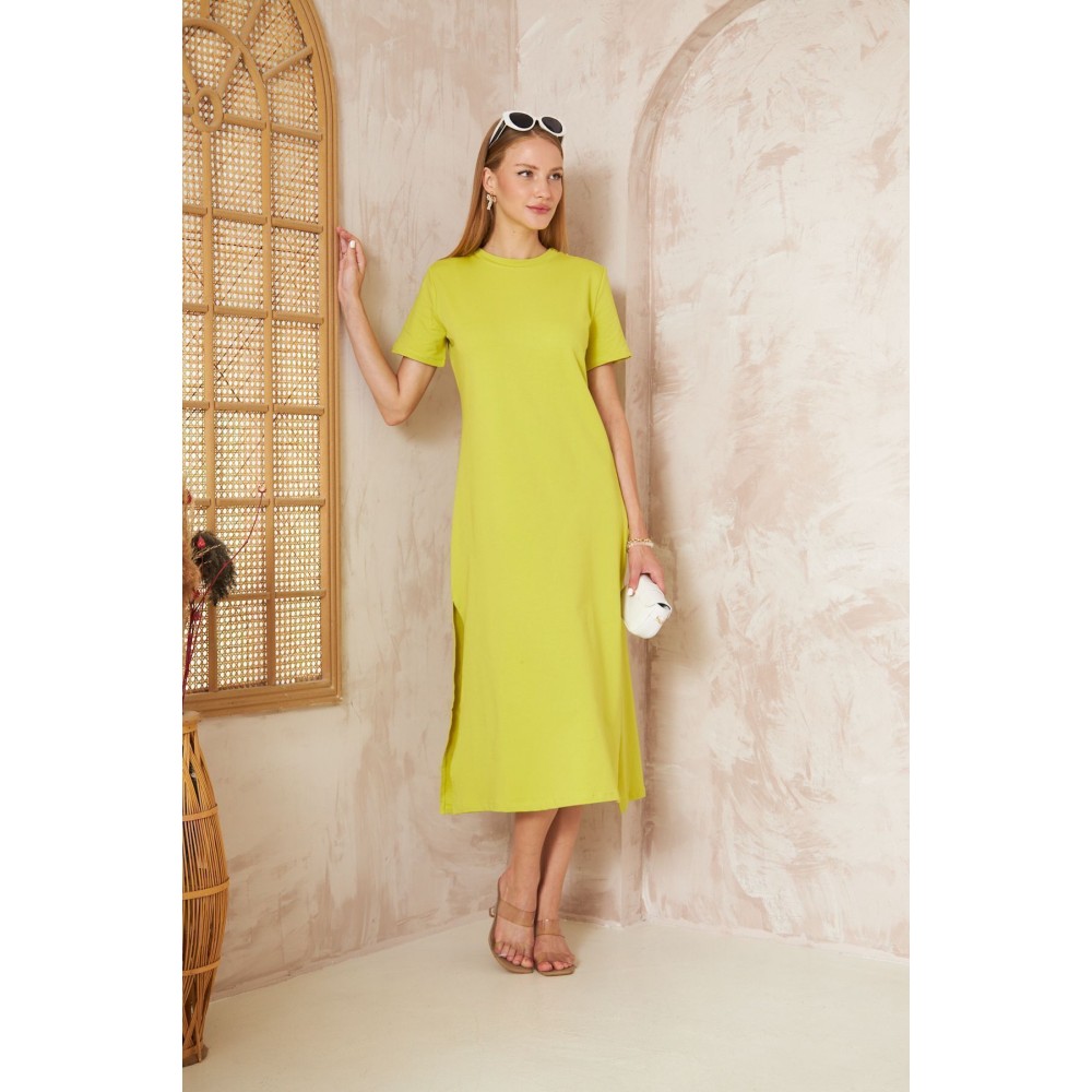 Pasaklı Giyim Pasaklı Giyim Kadın Omzu Düğmeli Yağ Yeşili - Premium Kadın Giyim