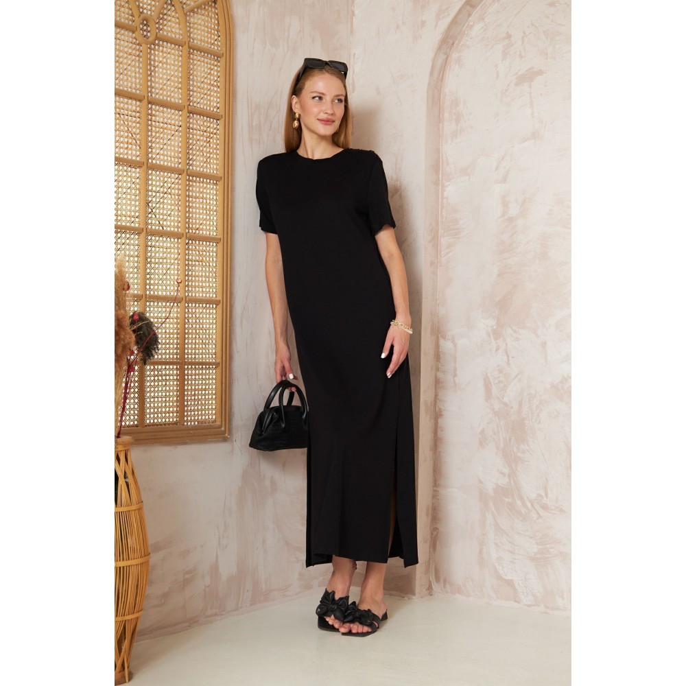 Pasaklı Giyim Pasaklı Giyim Kadın Omzu Düğmeli Siyah - Premium Kadın Giyim