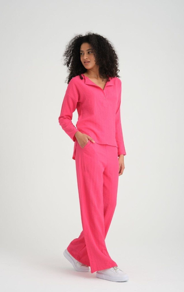 Pasaklı Giyim Maya Kumaş Alt Üst Takım 3563