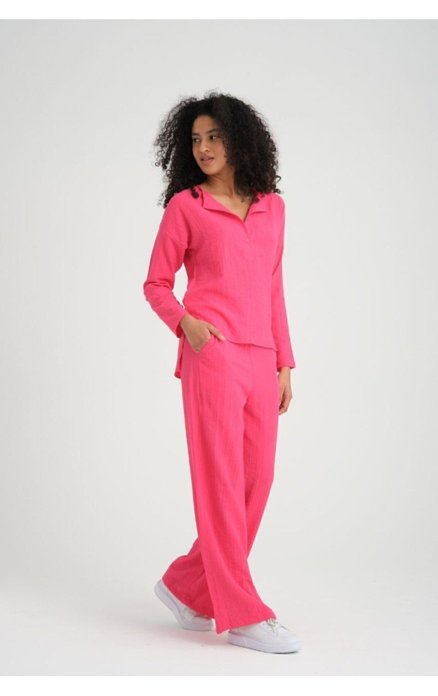 Pasaklı Giyim Maya Kumaş Alt Üst Takım 3563