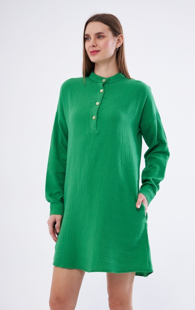 Pasaklı Giyim Kadın Müslin Tunik Gömlek 3520340 Benetton