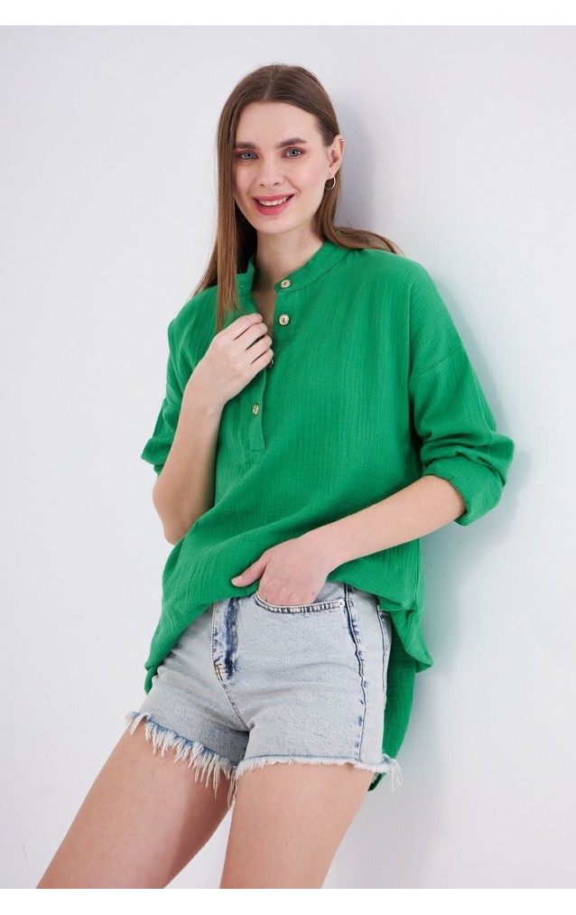 Pasaklı Giyim Kadın Müslin Tunik Gömlek 3520340 Benetton