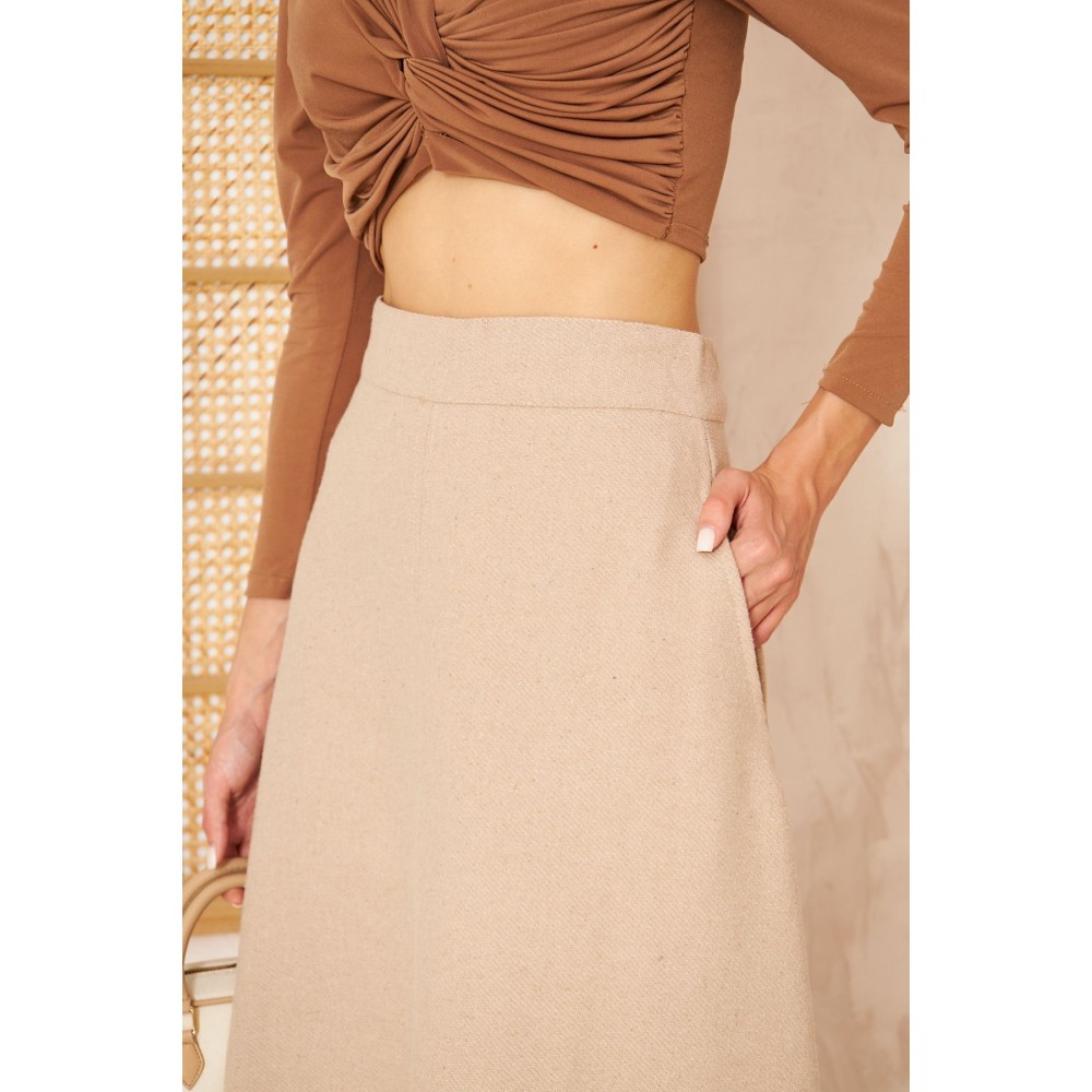 Pasaklı Giyim Pasaklı Giyim Kadın Kiloş Kaşe Etek Taş - Premium Kadın Giyim