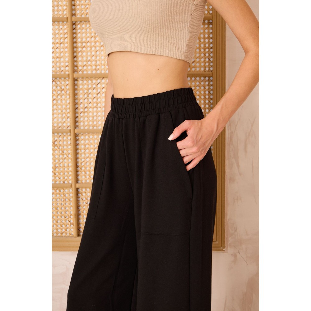 Pasaklı Giyim Pasaklı Giyim Kadın Viskon Pantolon-Eşorfman Altı Siyah - Premium Kadın Giyim