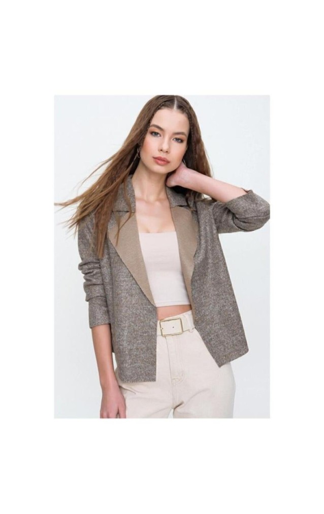 Pasaklı Giyim Kadın Yumoş Ceket 2975264 Bej