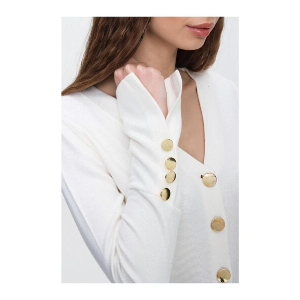 Pasaklı Giyim Pasaklı Giyim Kadın Hırka Ekru - Premium Kadın Giyim