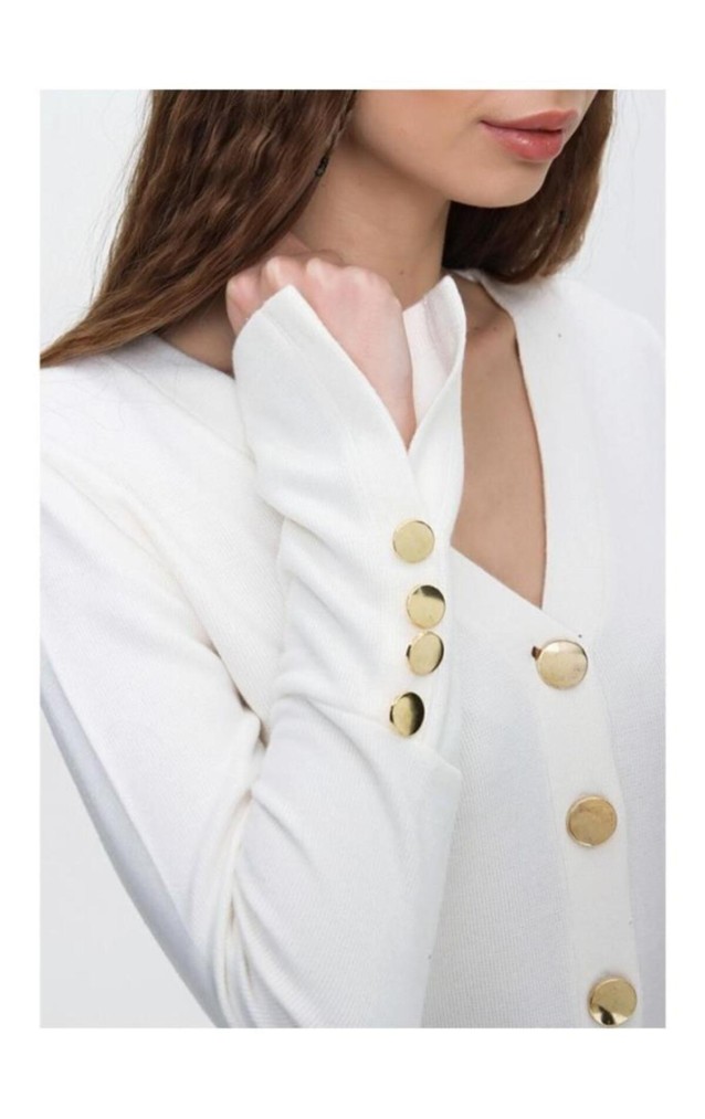 Pasaklı Giyim Kadın Hırka 3007230 Ekru