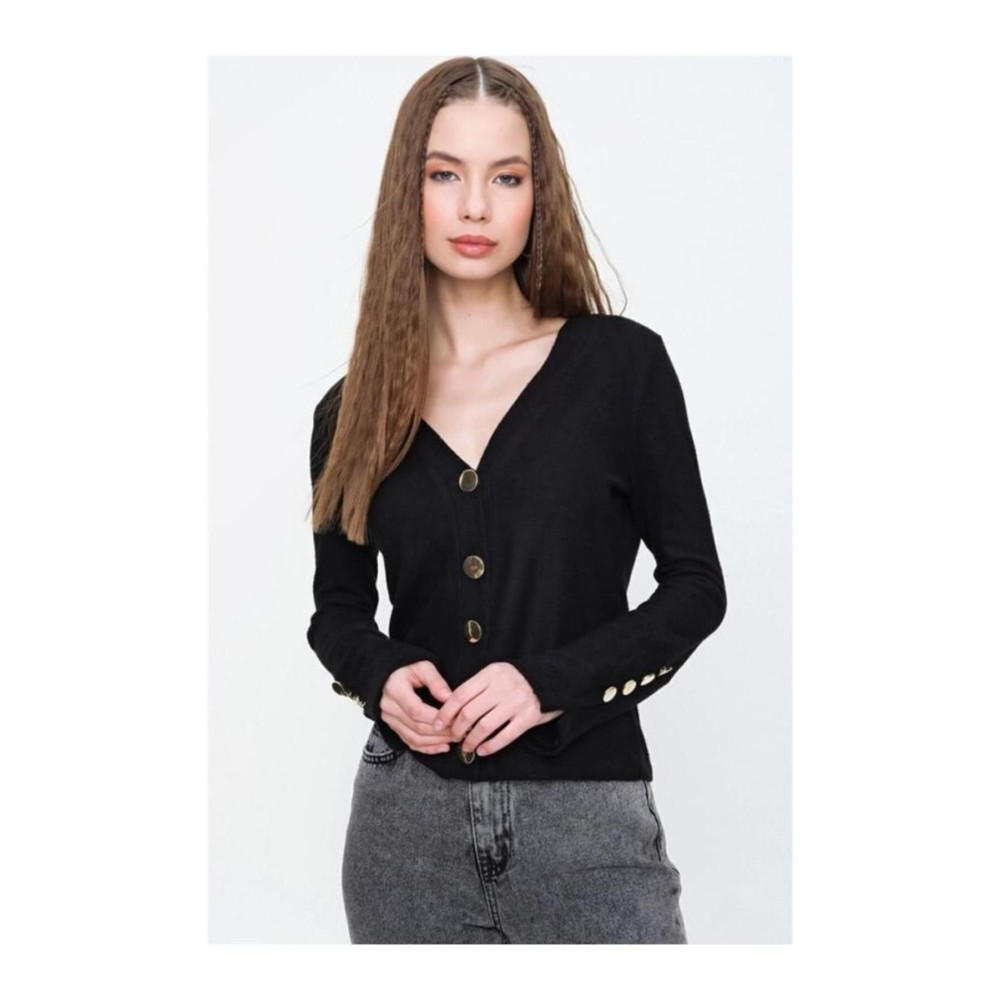 Pasaklı Giyim Pasaklı Giyim Kadın Hırka Siyah - Premium Kadın Giyim