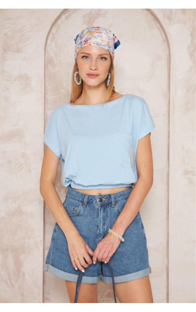 Pasaklı Giyim Kadın Eteği Lastikli Crop 3624165 Bebemavi