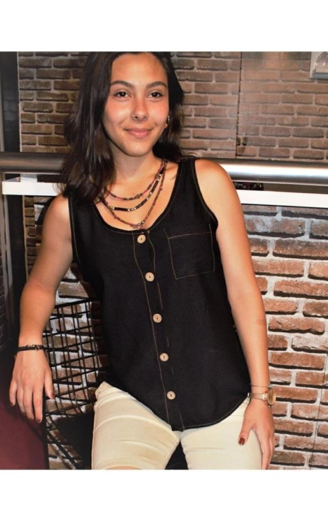 Pasaklı Giyim Kadın Düğmeli Askılı Bluz 2910290 Siyah