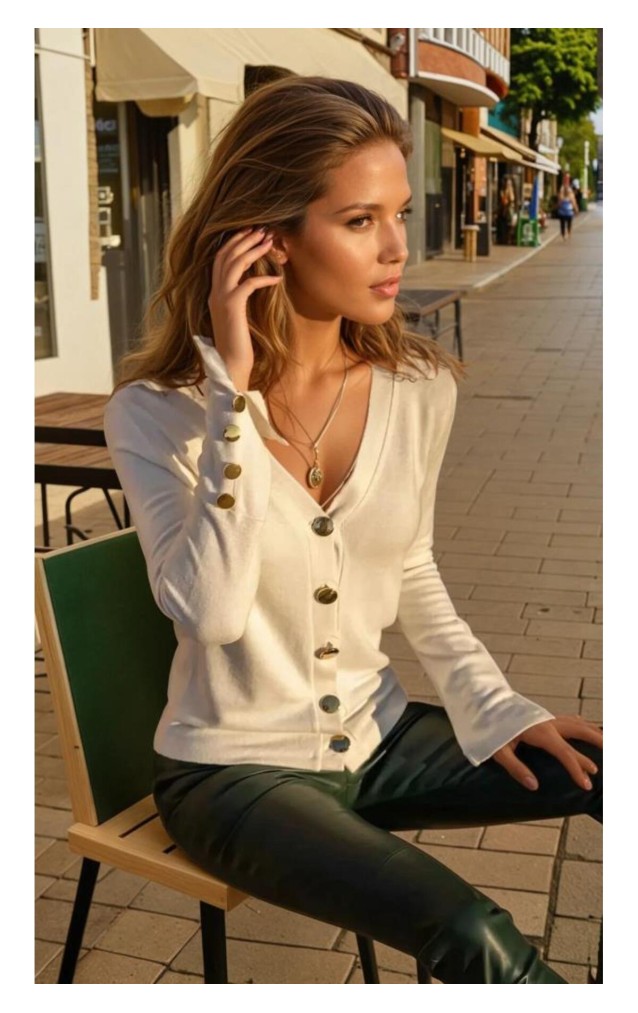 Pasaklı Giyim Kadın Hırka 3007230 Ekru