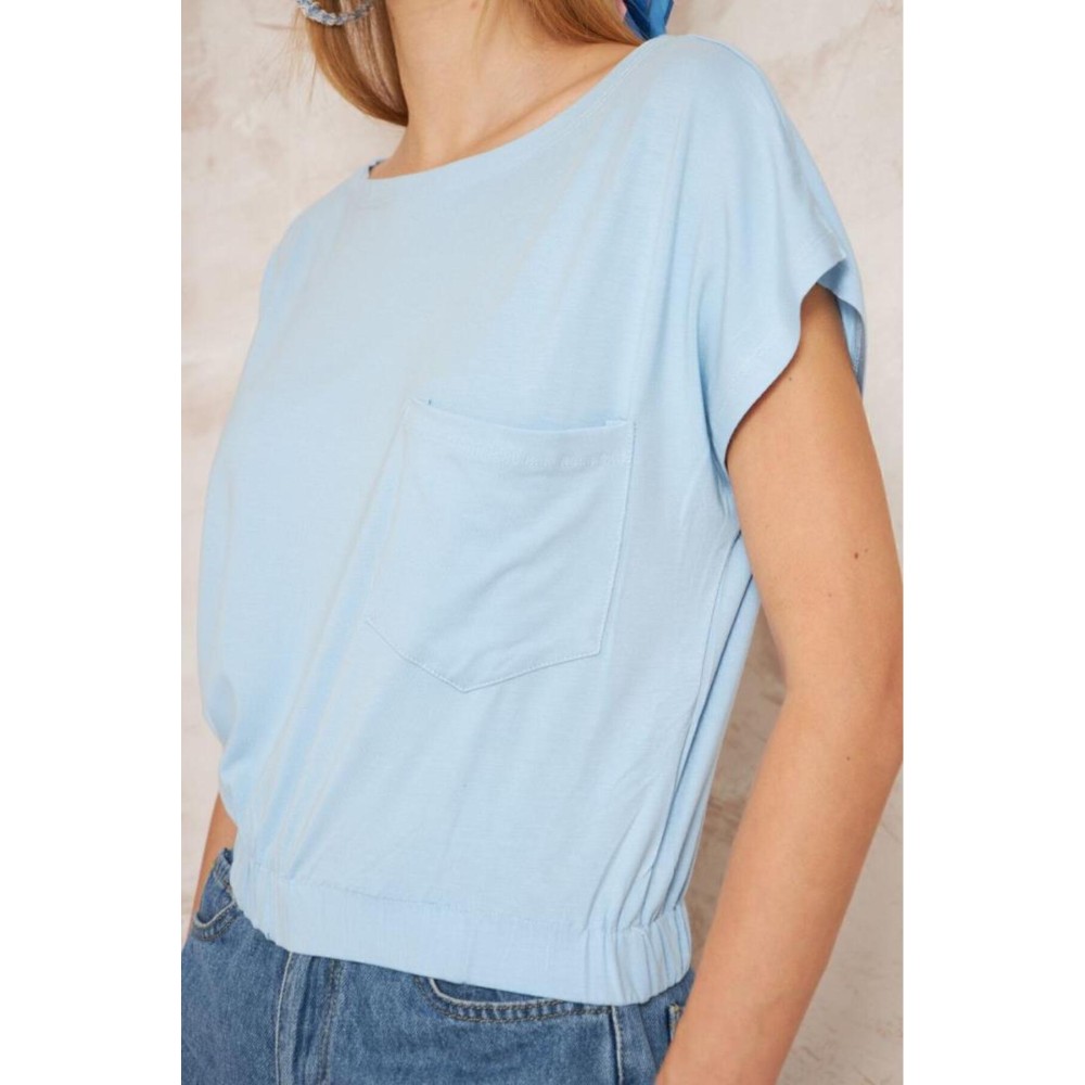 Pasaklı Giyim Pasaklı Giyim Kadın Eteği Lastikli Crop Bebemavi - Premium Kadın Giyim