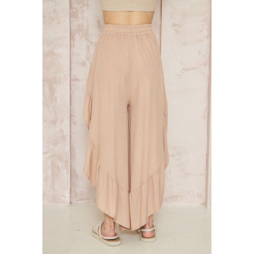 Pasaklı Giyim Pasaklı Giyim Bohem Pantolon Etek Bej - Premium Kadın Giyim