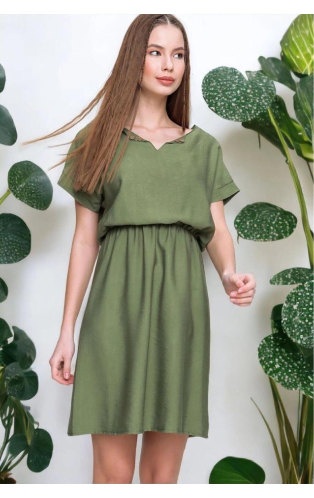 Pasaklı Giyim Kadın Elbise 2874286 Haki