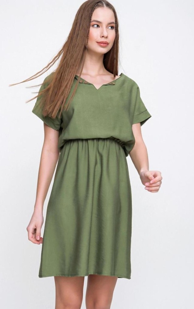 Pasaklı Giyim Kadın Elbise 2874286 Haki