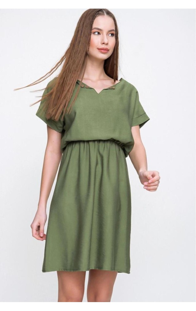 Pasaklı Giyim Kadın Elbise 2874286 Haki