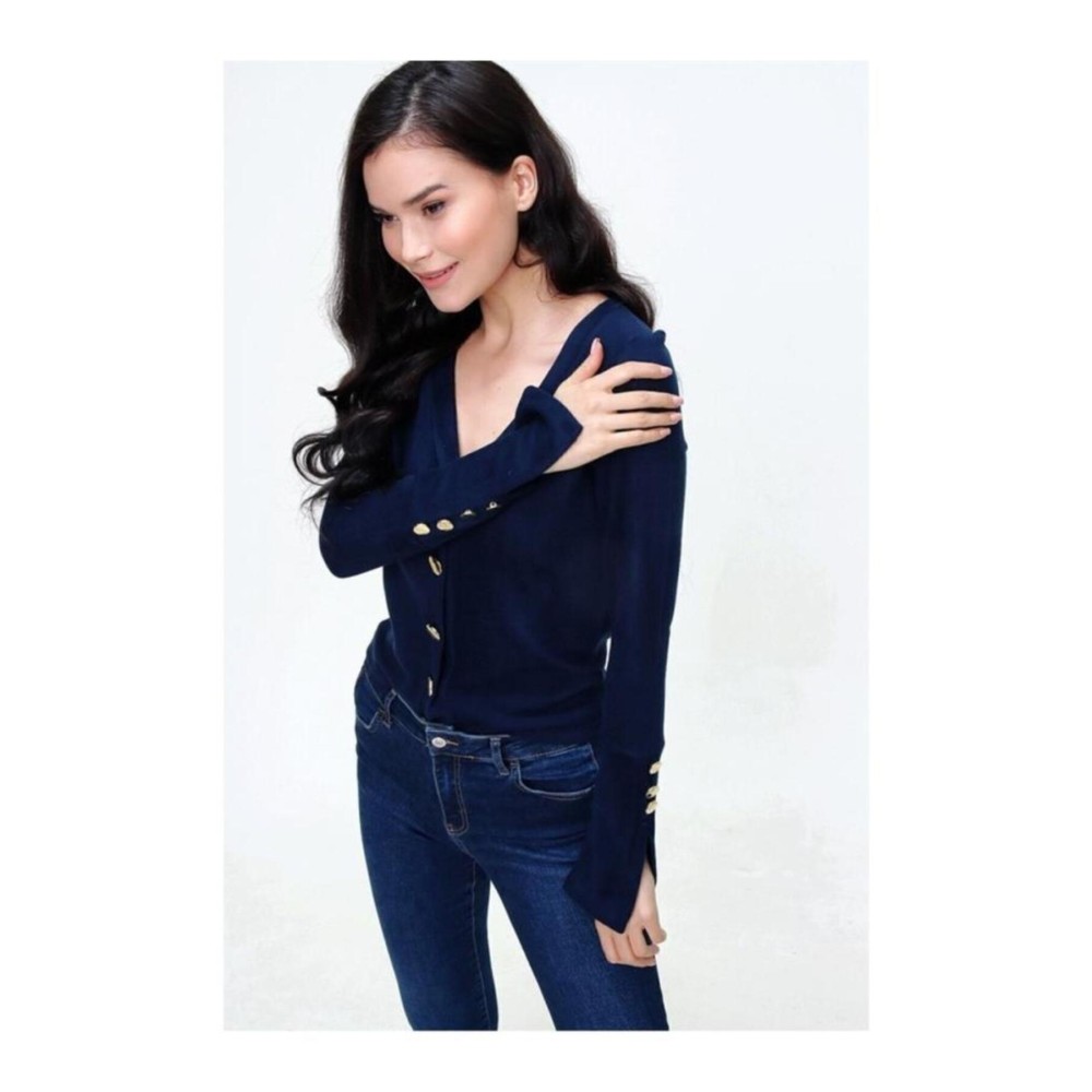 Pasaklı Giyim Pasaklı Giyim Kadın Hırka Lacivert - Premium Kadın Giyim