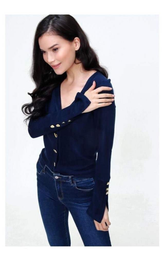 Pasaklı Giyim Kadın Hırka 3007230 Lacivert