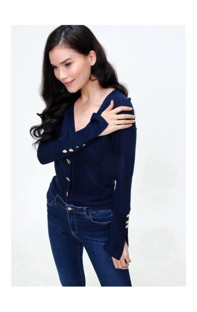 Pasaklı Giyim Kadın Hırka 3007230 Lacivert