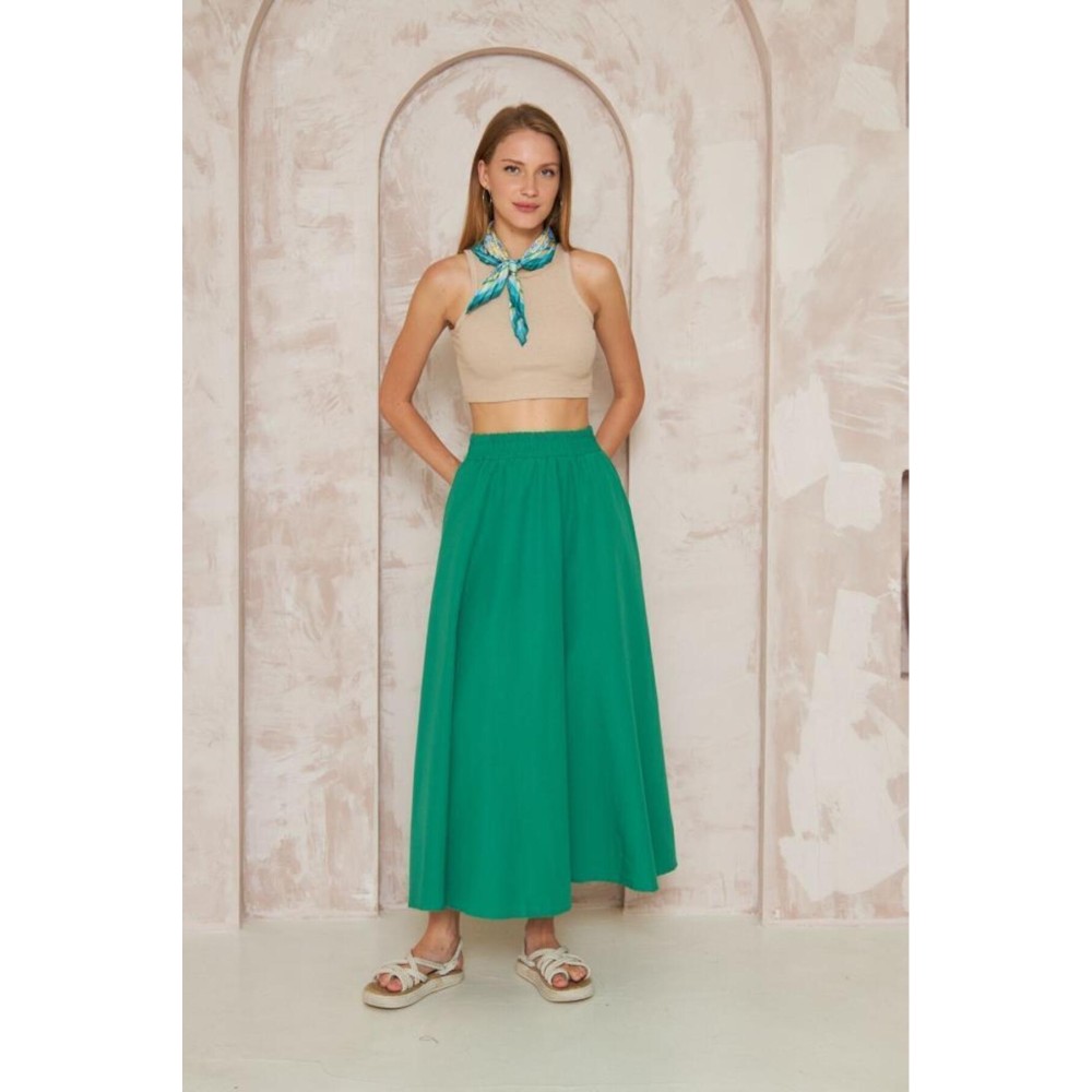 Pasaklı Giyim Pasaklı Giyim Kadın Poplin Etek Benetton - Premium Kadın Giyim