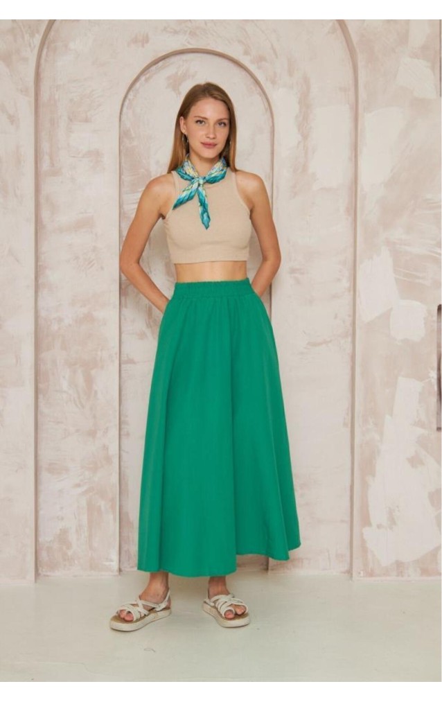 Pasaklı Giyim Kadın Poplin Etek 3623250 Benetton