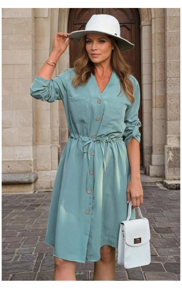 Pasaklı Giyim Kadın Kupra Elbise 3411385 Mint