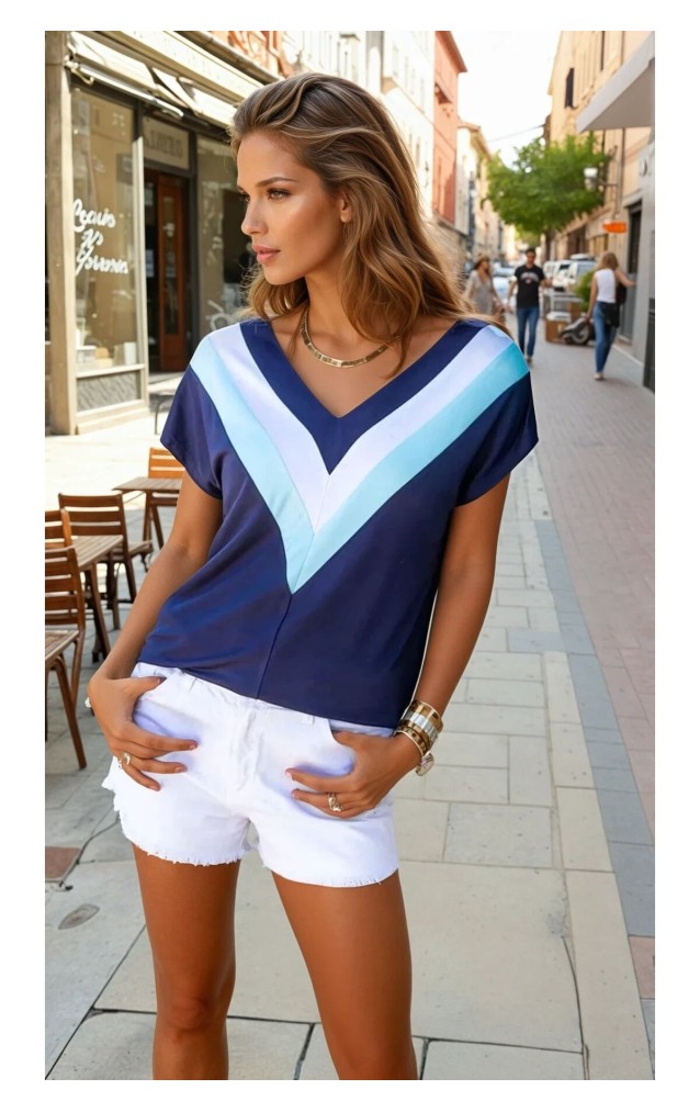 Pasaklı Giyim Kadın Premium Tişört 3247180 Lacivert