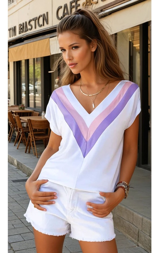 Pasaklı Giyim Kadın Premium Tişört 3247180 Beyaz