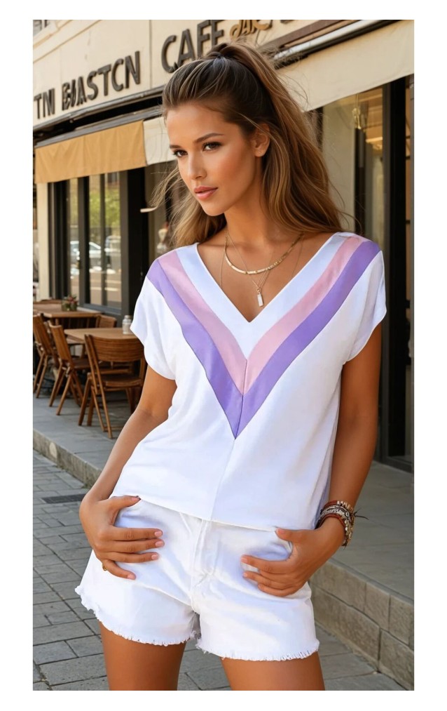 Pasaklı Giyim Kadın Premium Tişört 3247180 Beyaz