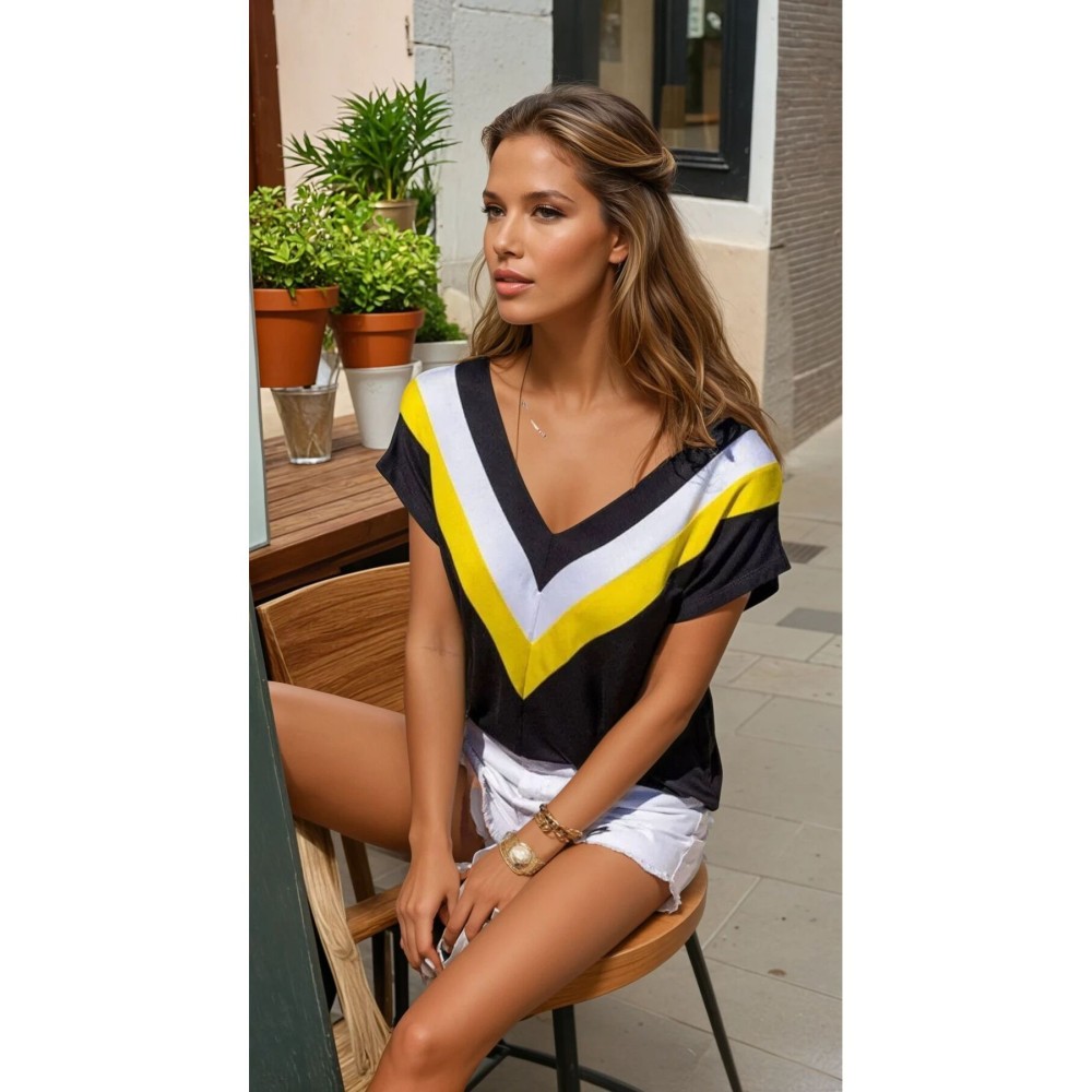 Pasaklı Giyim Pasaklı Giyim Kadın Premium Tişört Siyah - Premium Kadın Giyim