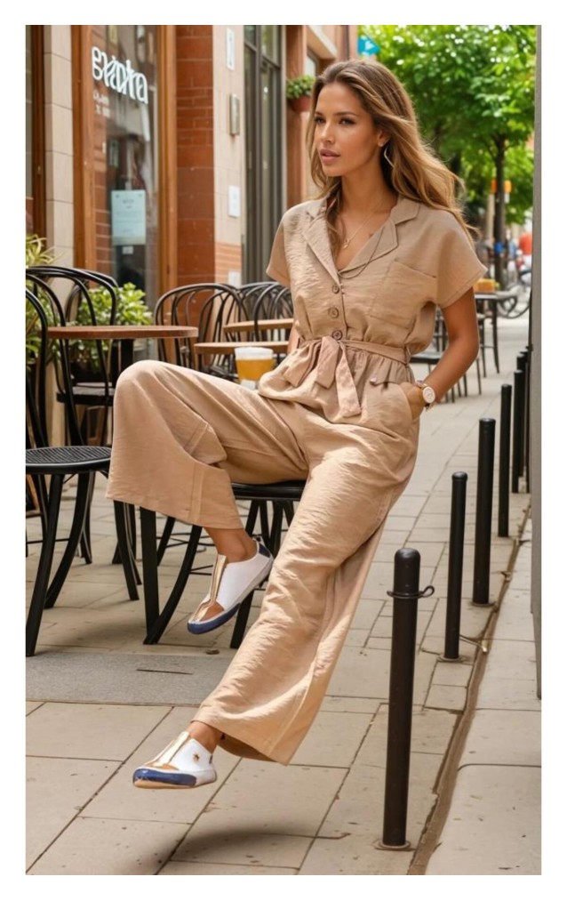 Pasaklı Giyim Kadın Tulum 3405430 Camel