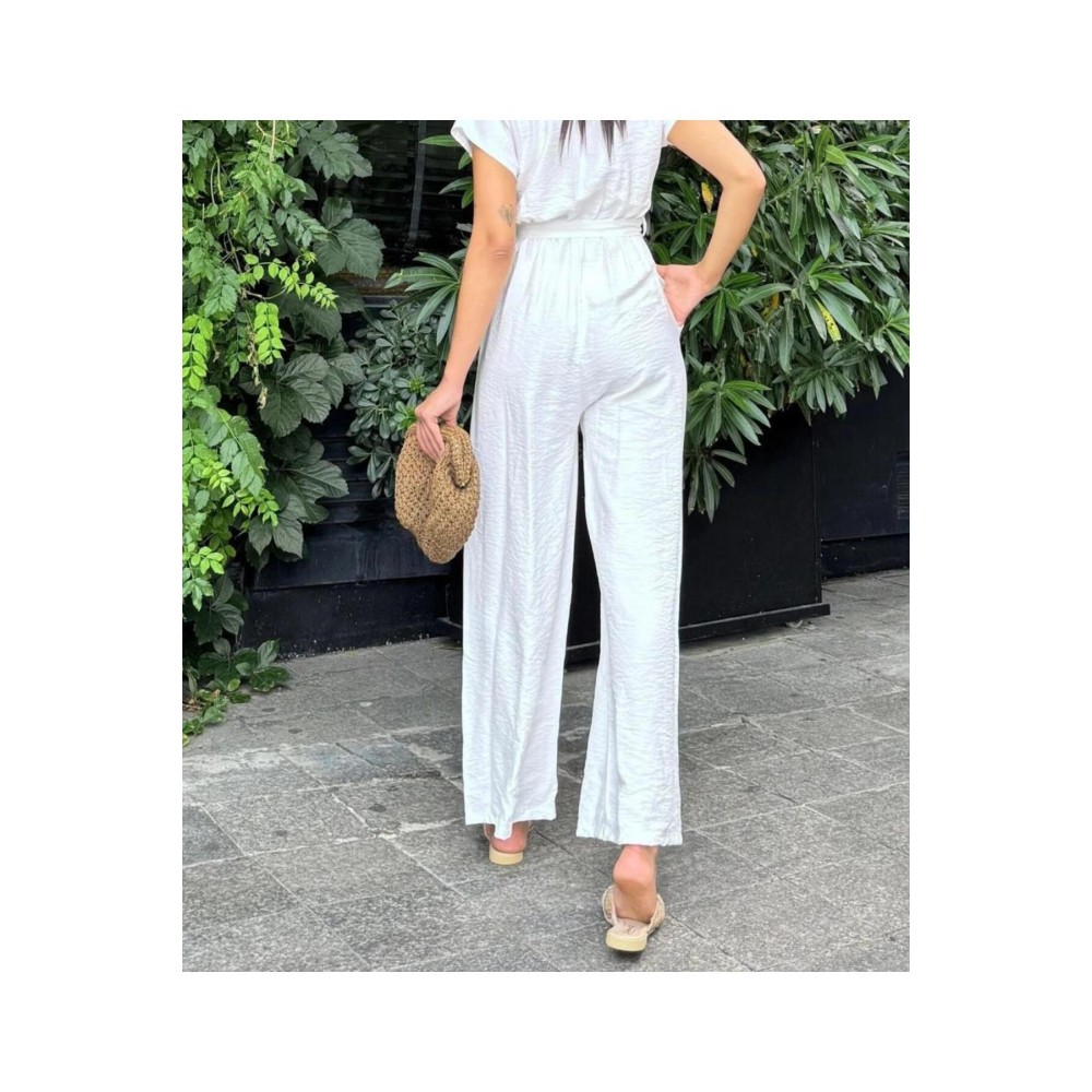 Pasaklı Giyim Pasaklı Giyim Kadın Tulum Beyaz - Premium Kadın Giyim