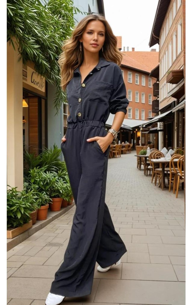 Pasaklı Giyim Kadın Kupra Tulum 3360506 Siyah