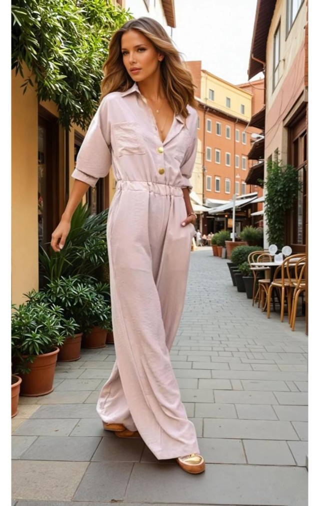 Pasaklı Giyim Kadın Kupra Tulum 3360506 Taş