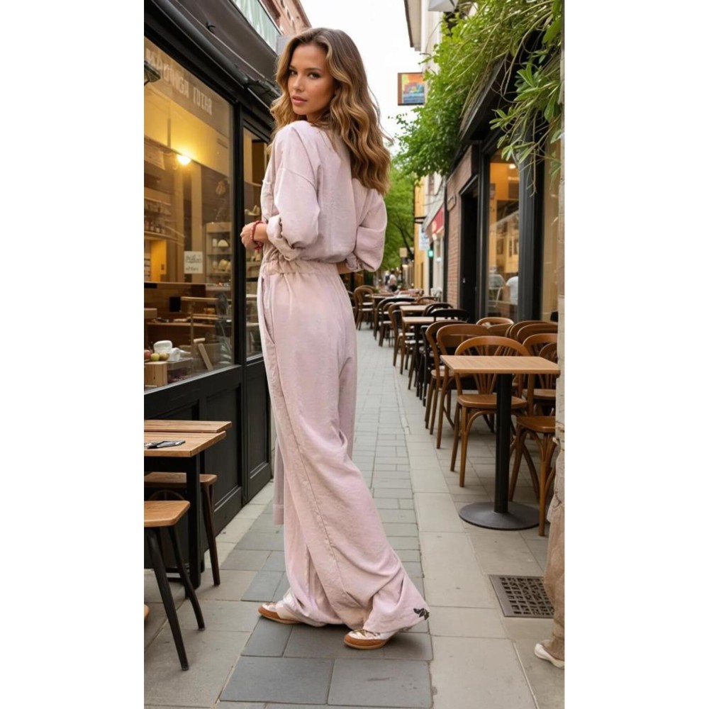 Pasaklı Giyim Pasaklı Giyim Kadın Kupra Tulum Taş - Premium Kadın Giyim