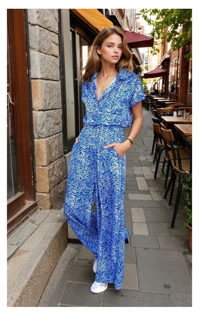 Pasaklı Giyim Kadın Beli Lastikli Saten Tulum  3235451 Saks