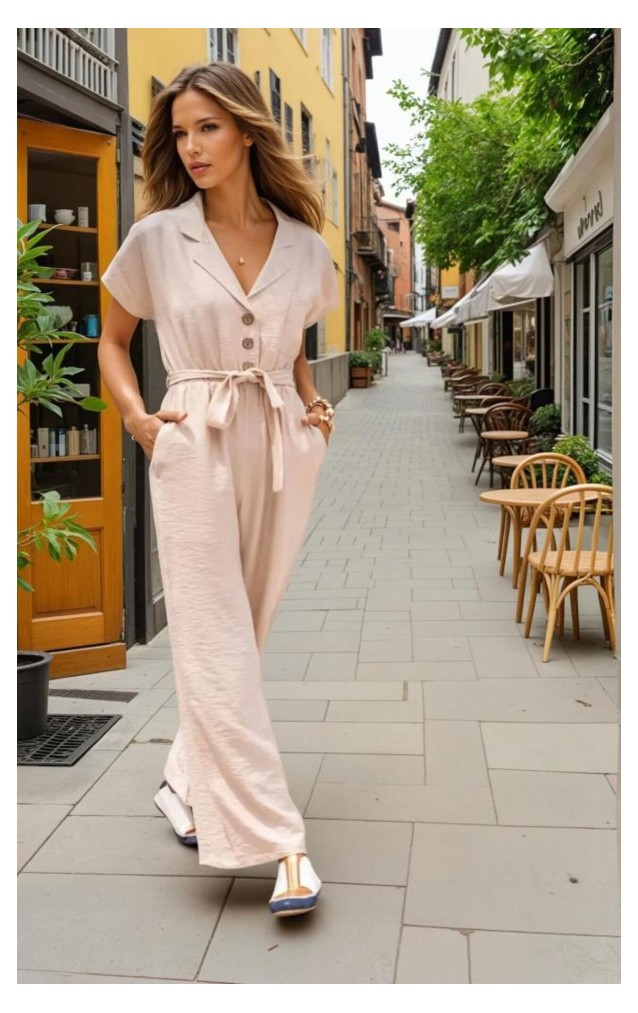 Pasaklı Giyim Kadın Tulum 3405430 Taş