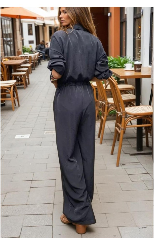 Pasaklı Giyim Kadın Kupra Tulum 3360506 Siyah