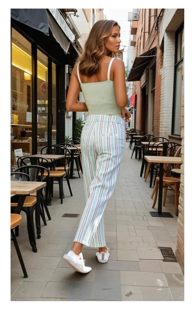 Pasaklı Giyim Dar Kesim Havuç Pantolon 3394210 Yeşil